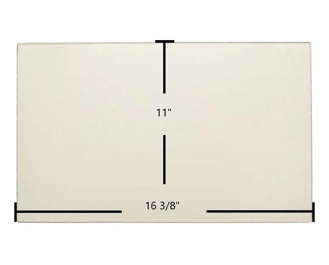 Kozy Heat 731 DV - High-Quality Replacement Ceramic Glass
