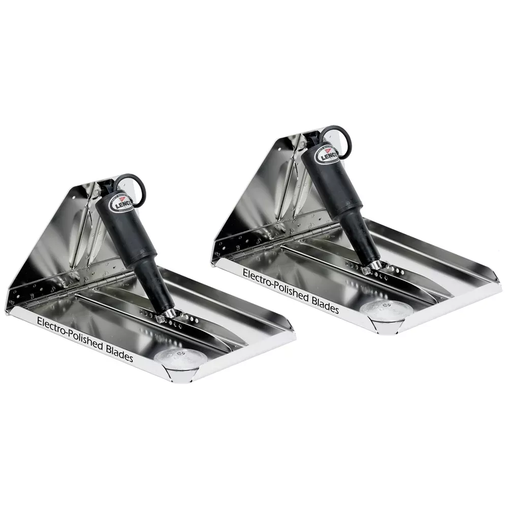 Lenco 18 x 14 Heavy Duty Performance Trim Tab Kit wo Switch Kit 12V 15044101