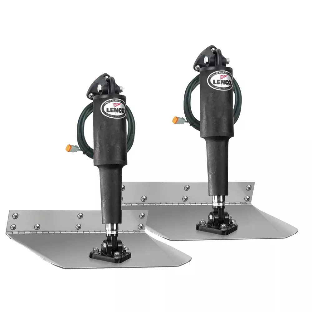 Lenco 9 x 30 Standard Trim Tab Kit without Switch Kit 12V 15004101