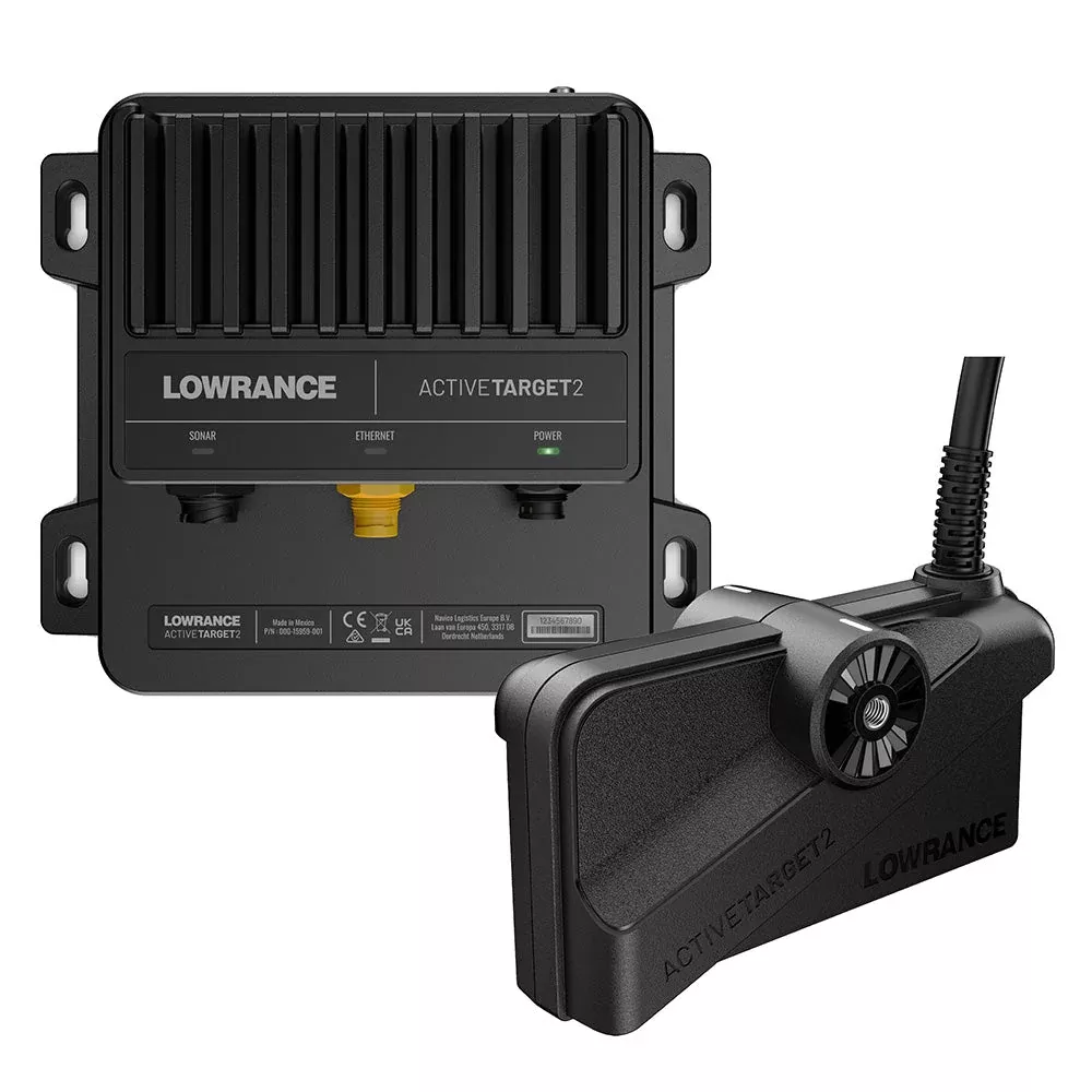 Lowrance ActiveTarget 2 Live Sonar w/Transducer (Module + XDCR+ Mounts