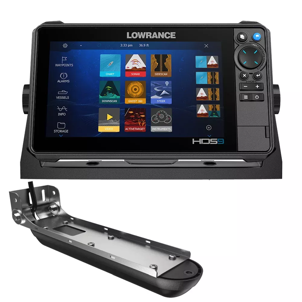 Lowrance HDS PRO 9 - w/ Preloaded C-MAP DISCOVER OnBoard Active Imagin