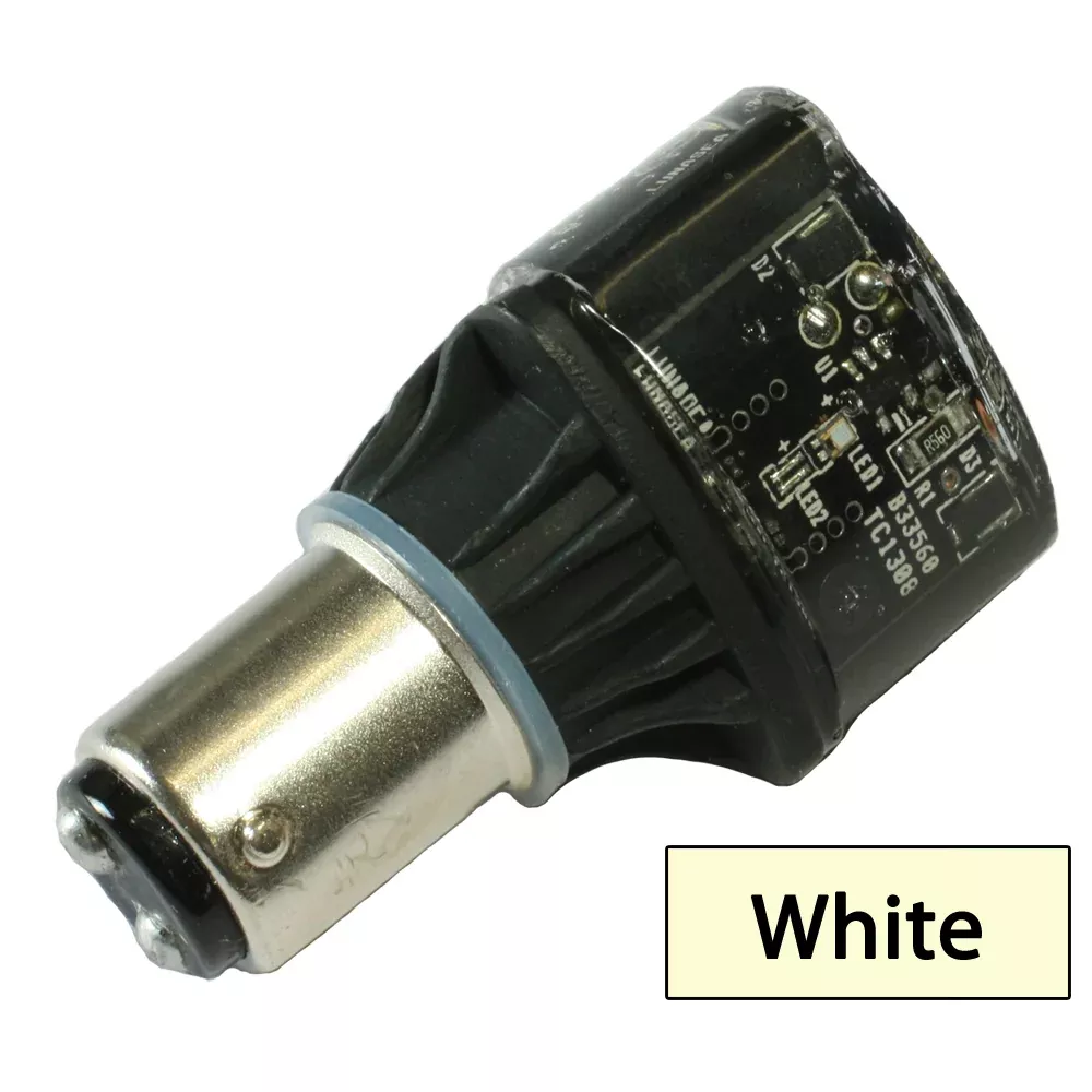 Lunasea Single-Color LED Replacement Bulb - 10-30VDC - White [LLB-28NW