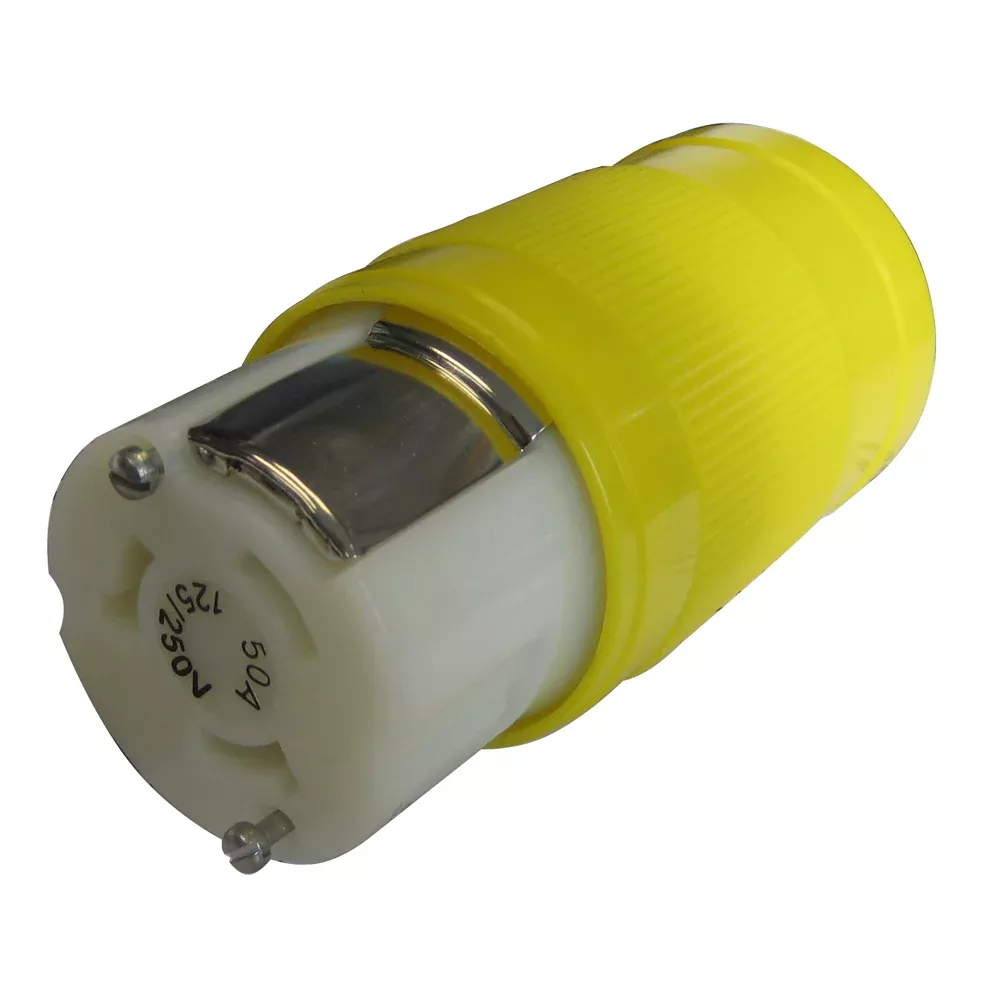 Marinco 50A 125250V Locking Connector 6364CRN