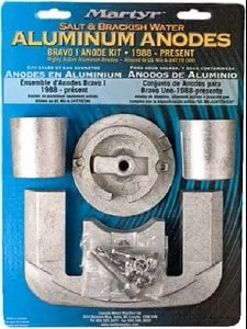 Martyr Anodes - Mercruiser Bravo I Anode Kit - Magnesium - CMBRAVO1KIT