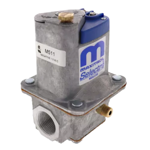 Maxitrol M511-3/4 NPT Modulating Gas Valve for Negative Pressure Burners 3/4"
