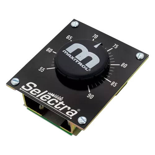Maxitrol TD244P Panel Mount Space Temperature Selector 55–90 °F