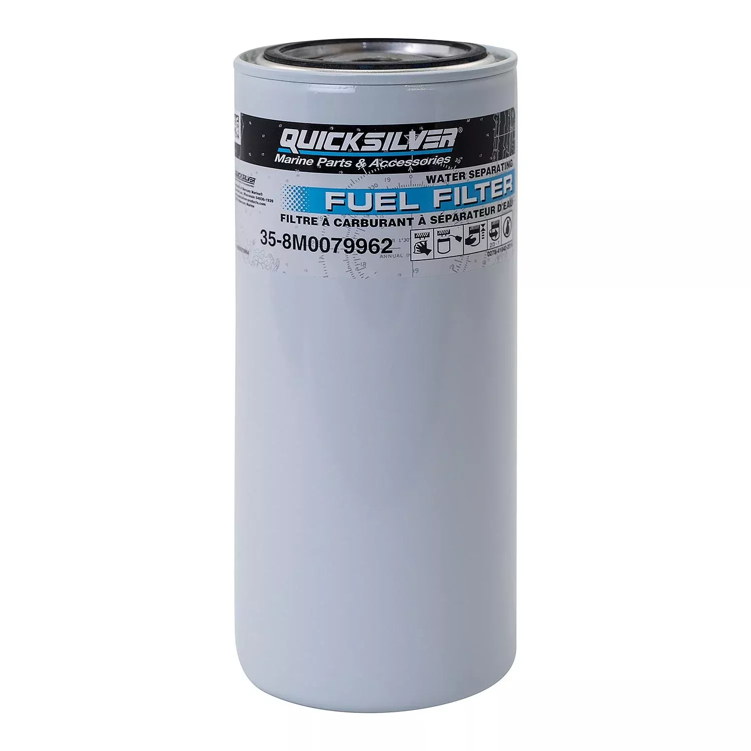 Mercury 35-8M0079962 High-Capacity 10-Micron Fuel Filter