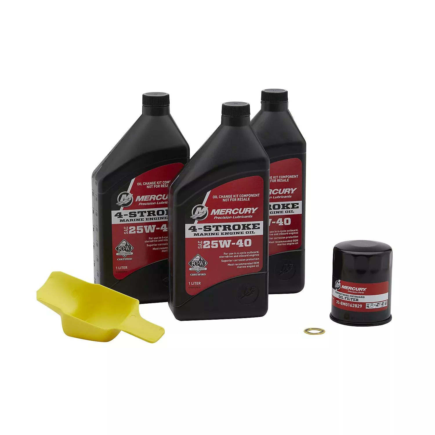 Mercury 8M0081916 Oil Change Kit for 40–60HP EFI FourStroke