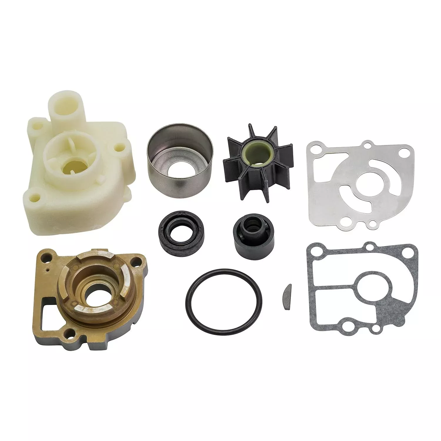 Mercury 8M0122064 Water Pump Repair Kit for 8–20hp FourStroke