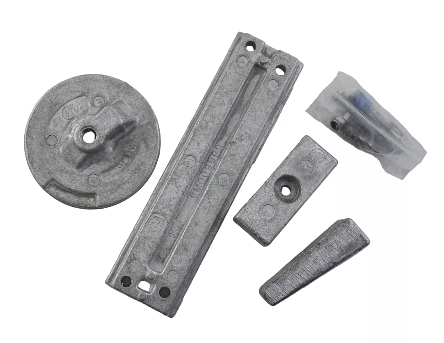 Mercury Aluminum Anode Kit 8M0107551 for Verado and OptiMax