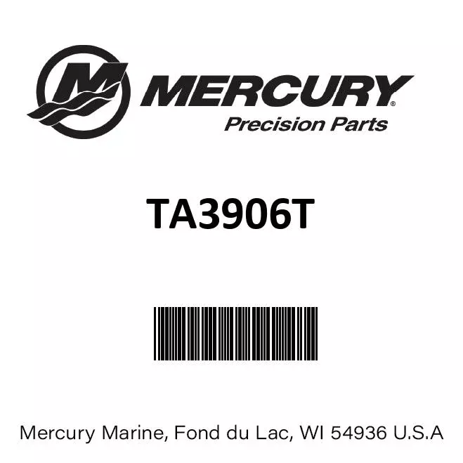 Mercury - Blkdi 9 1/4r9 - TA3906T
