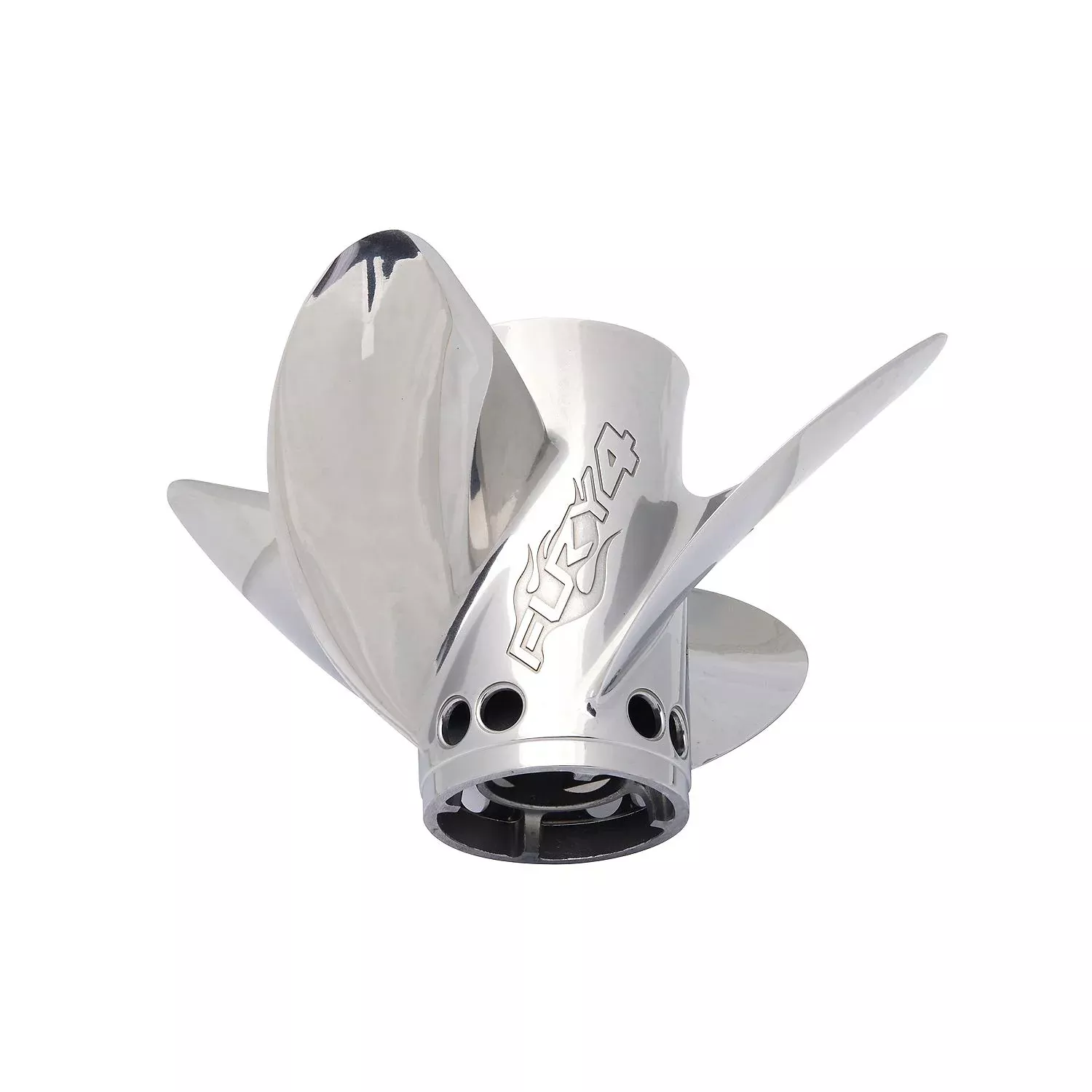 Mercury Fury 4 4-Blade Stainless Propeller 14.5x24 8M0151279
