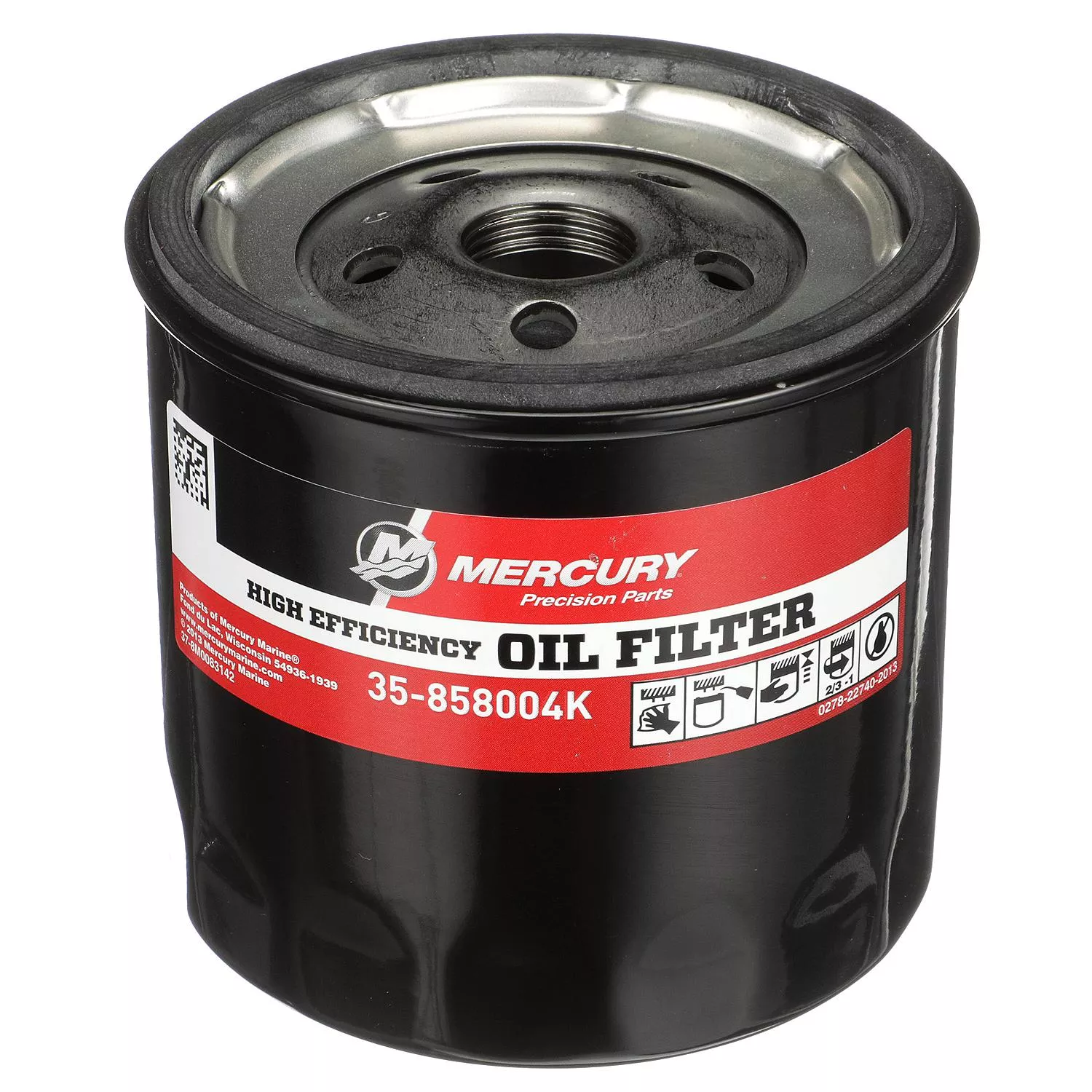 Mercury High Performance Oil Filter for MerCruiser Engines