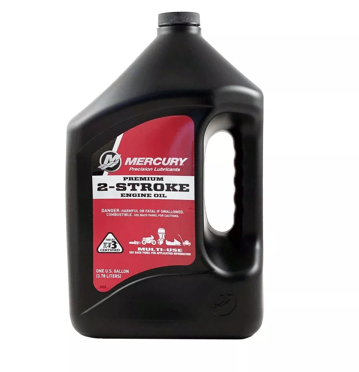Mercury Premium TCW 3 2 Stroke / Cycle Outboard Oil - Gallon - 92-8580