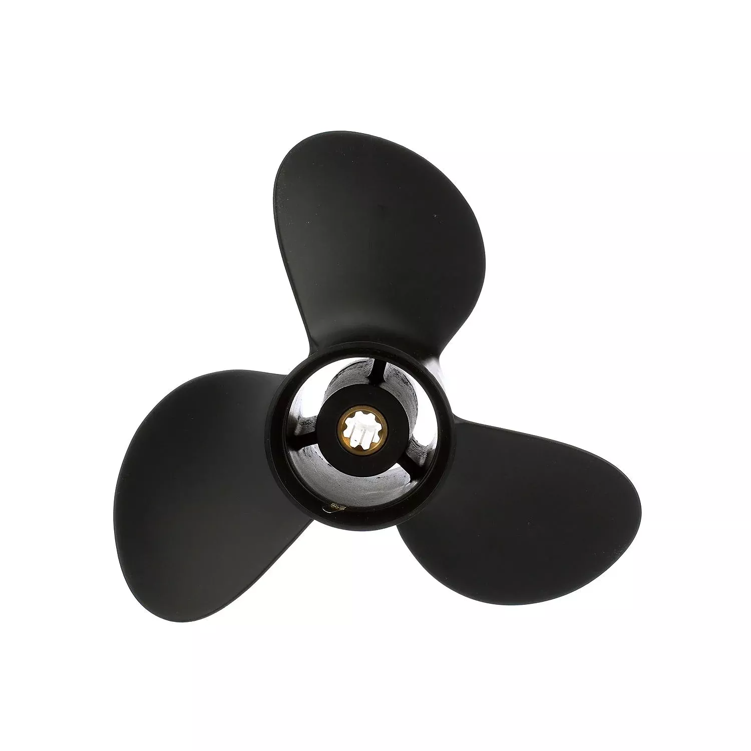 Mercury Quicksilver Black Diamond 3-Blade Aluminum Prop – 10" Pitch