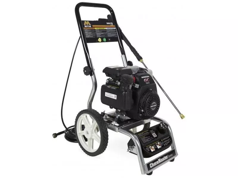 Mi-T-M ChoreMaster (CM) Gasoline Series Power Washer - 3000 PSI @ 2.3 GPM, Direct Drive, Honda Engine