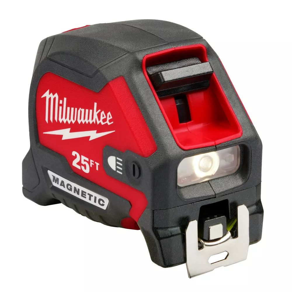 MILW 48-22-0428 25ft mag tape measu
