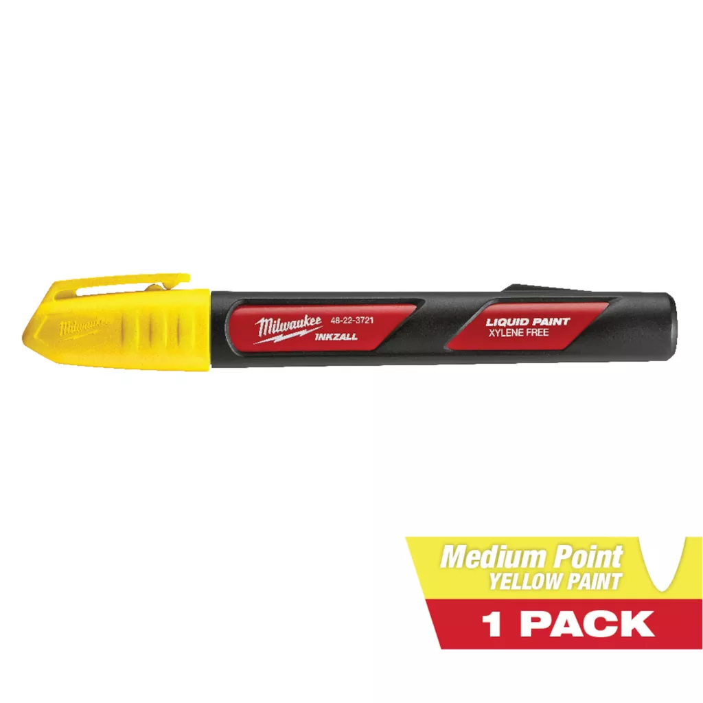 Milwaukee 48-22-3722 INKZALL™ Yellow Paint Marker
