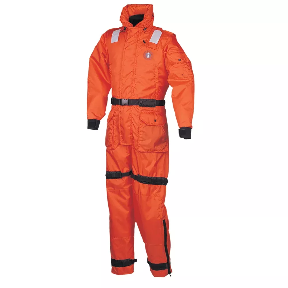 Mustang Deluxe AntiExposure Coverall Work Suit Orange Medium MS21752M206