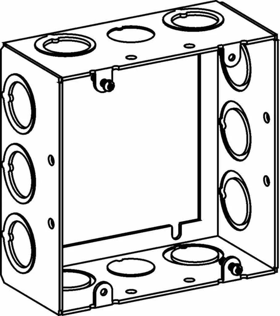 Orbit 5SDB-MKO-EXT 4-11/16" Square (5S) Extension Ring, Welded w/ MKO, 2-1/8" Deep