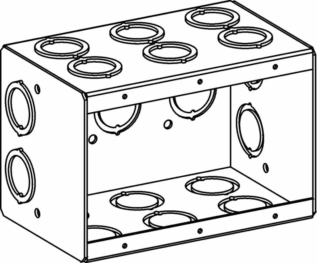 ORBT MB-3 3-1/2DP 3G MASONRY BOX
