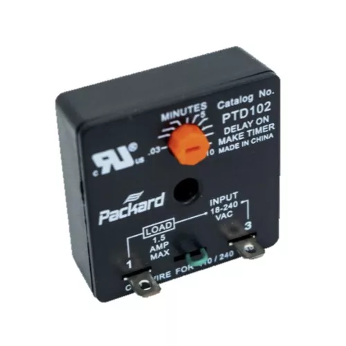 Packard PTD102 Time Delay Relay, 10 minutes