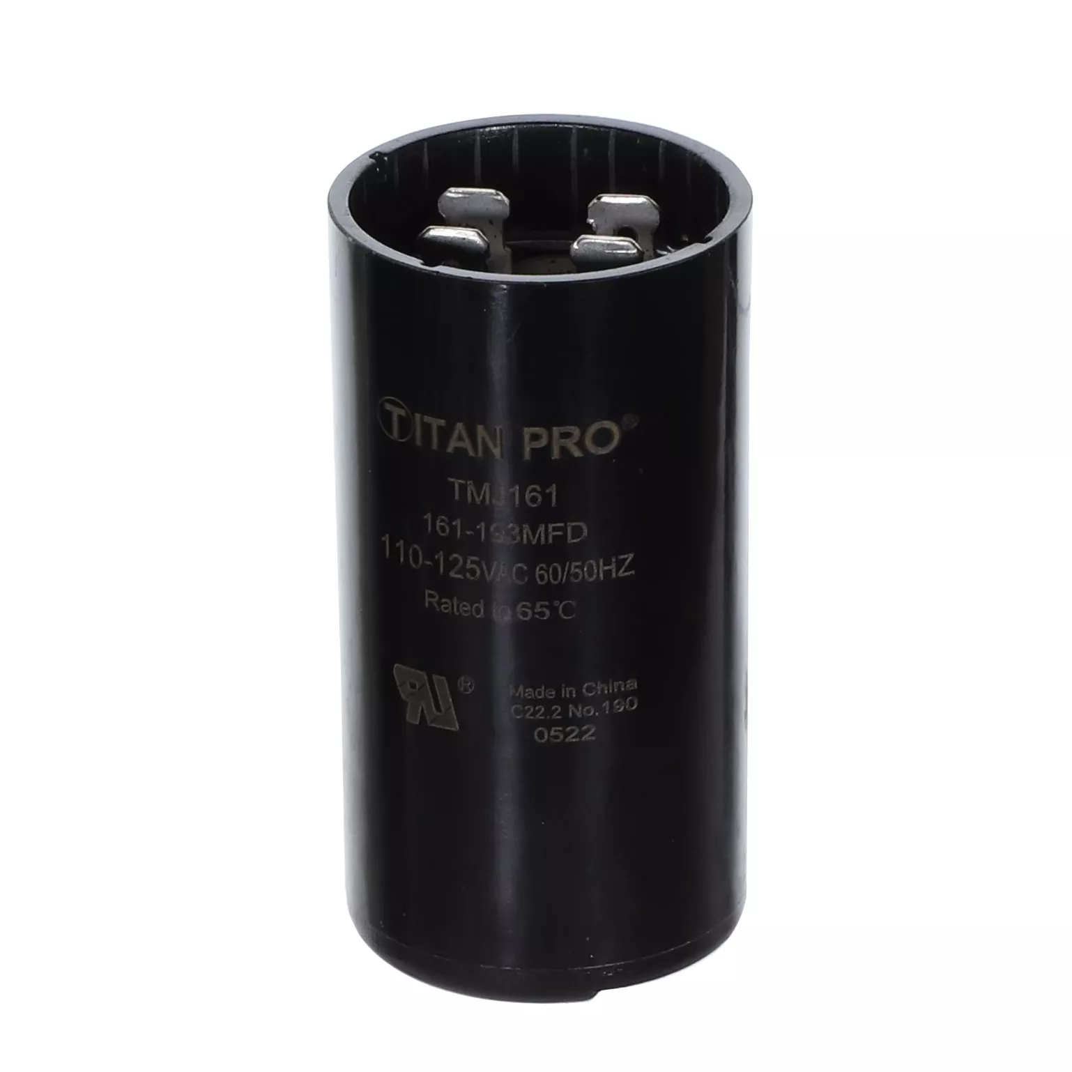 Packard TMJ161 161-193 MFD, 110-125V Start Capacitor