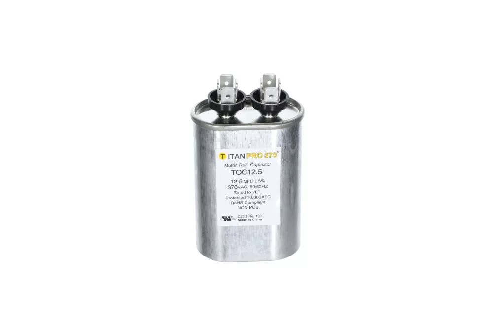 Packard TOC12.5 Titan ProCap 12.5 MFD, 370V, Oval Run Capacitor