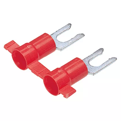Panduit PV18-6LFB-3K Vinyl Insulated Locking Fork Terminal