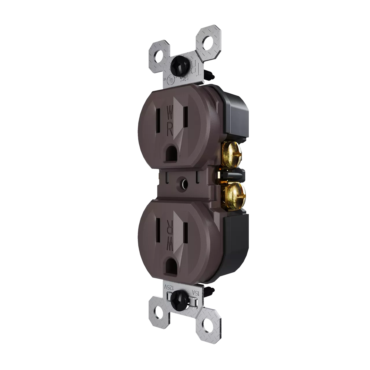 PASS 3232TREXWR CCA RESI RECEPTACLE 15A TR WR BROWN