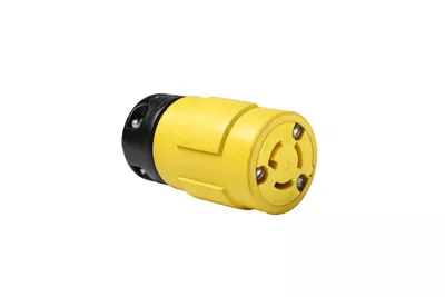 Pass & Seymour 2547 Locking Rubber Connector 15A 125V L5-15R