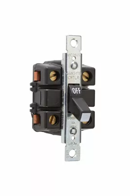 Pass & Seymour 7862 60A 2Pole Manual Control Switch, 600VAC