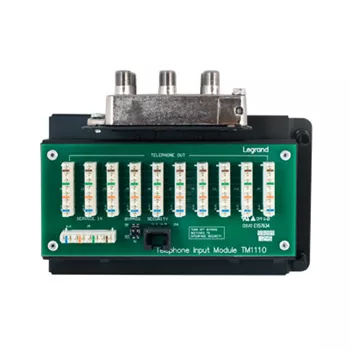 Pass & Seymour CO1110 8 x 10 Video/Voice Combination Module with RJ31X