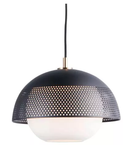 PENDANT LIGHT, BLACK