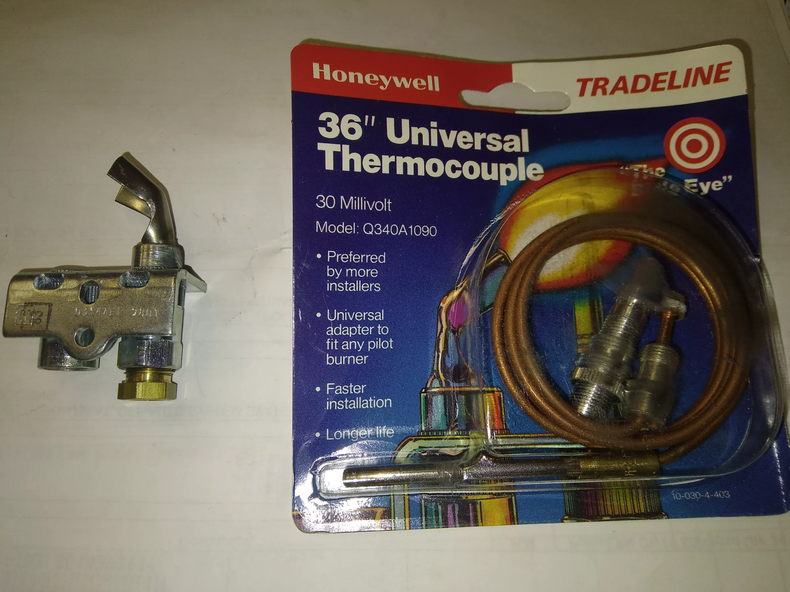 PILOT AND THERMOCOUPLE ASSEMBLY