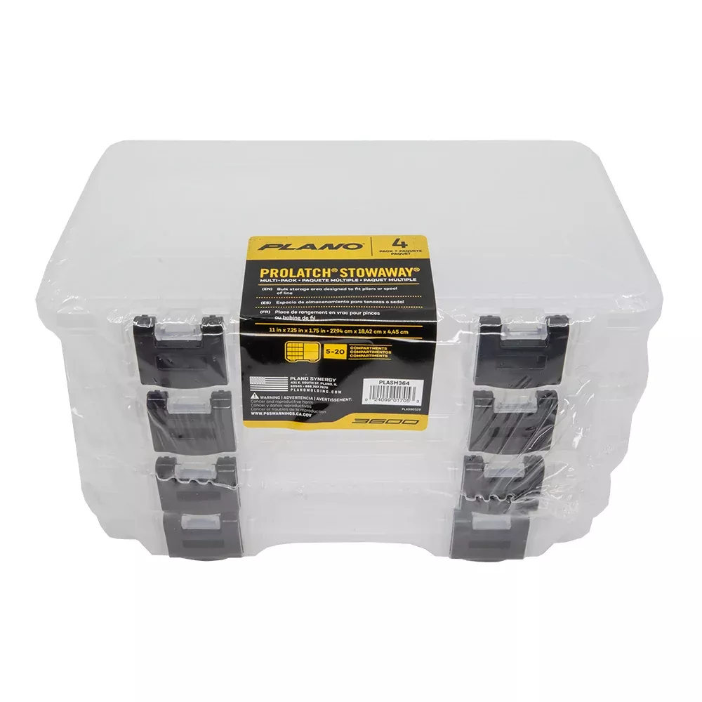 Plano 3650 ProLatch Stowaway 4Pack PLASM364