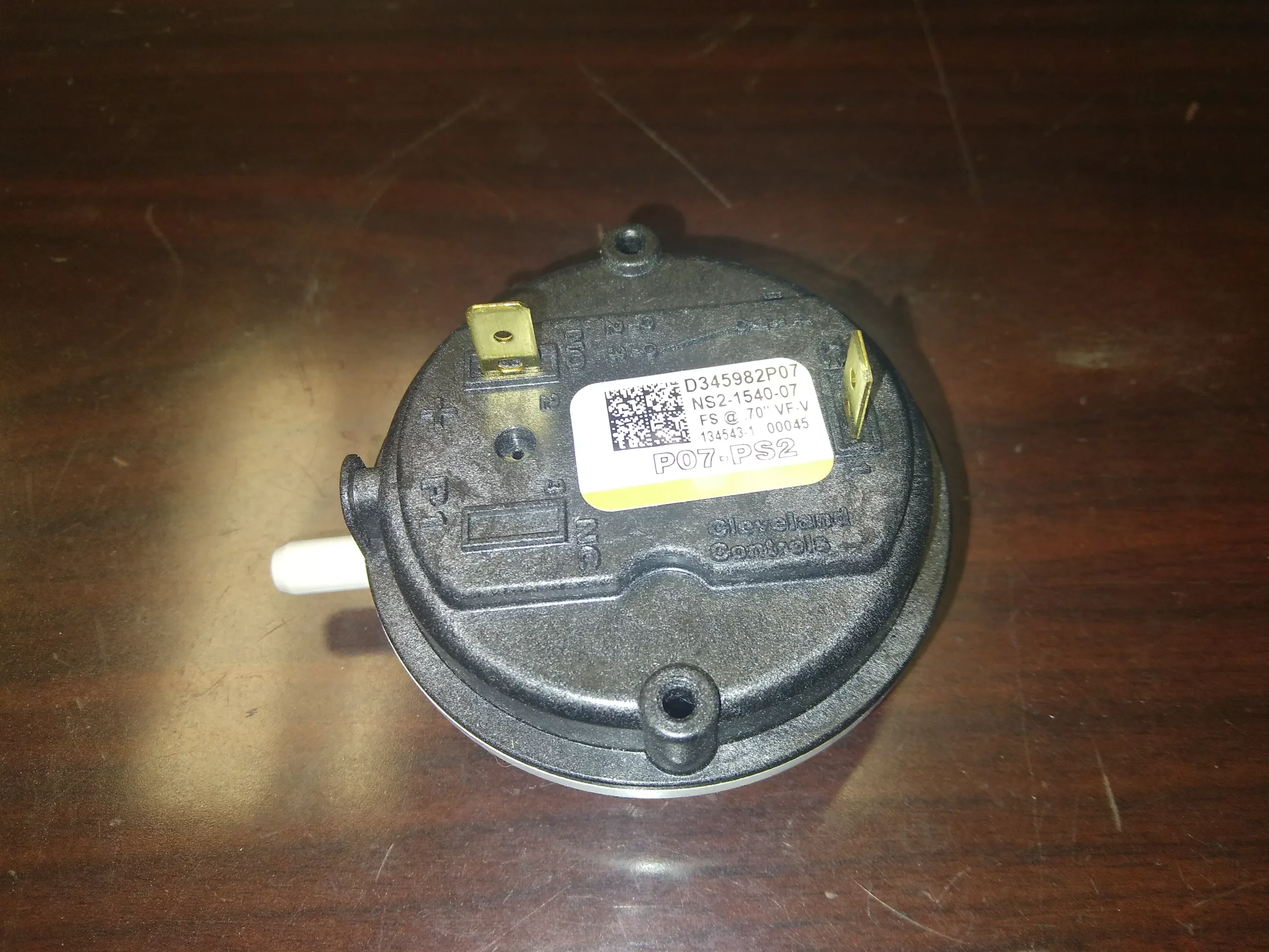 Pressure Switch .70"WC