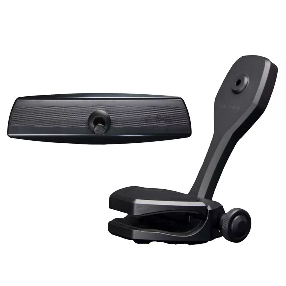 PTM Edge MirrorBracket Kit with VR140 PRO Mirror ZXR320 Black P128482320TEBBK