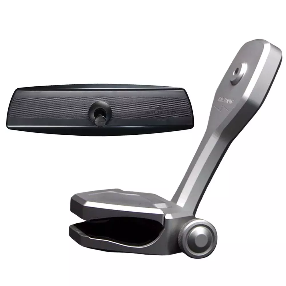 PTM Edge MirrorBracket Kit wVR140 PRO Mirror ZXR320 Silver P128482320TEBCL