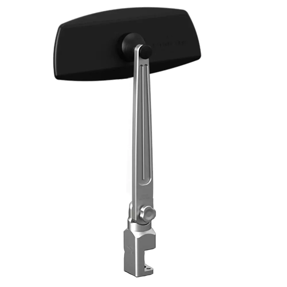 PTM Edge Pontoon MirrorBracket Kit wVR100 Pro PCX200 Silver P13157200TEBCL