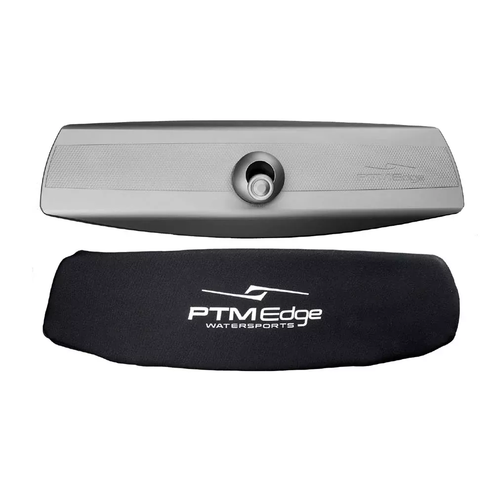 PTM Edge VR140 Elite Mirror Cover Combo Titanium Grey P12848100GRMS