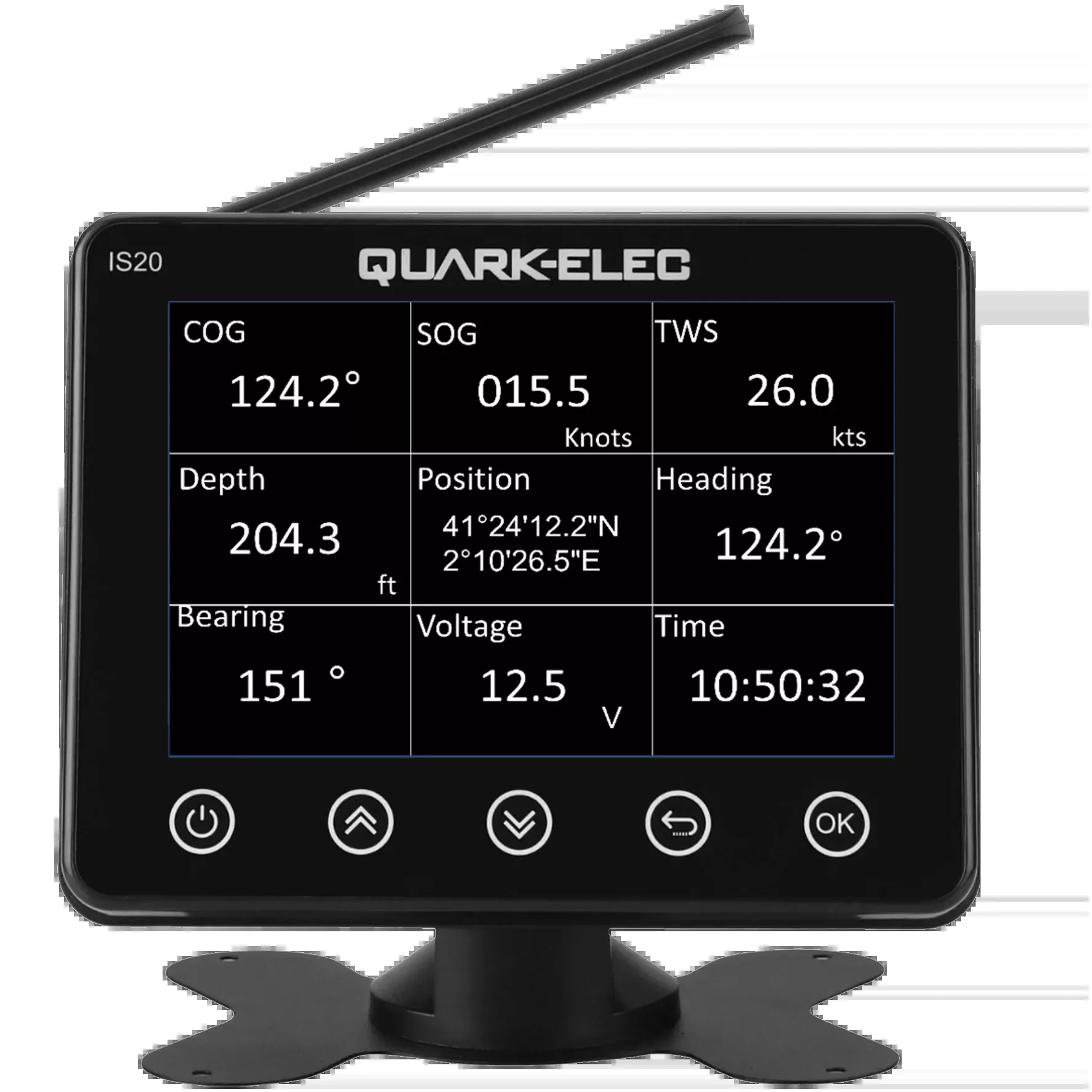Quark-Elec IS20 Networked Multifunction Display Instrument