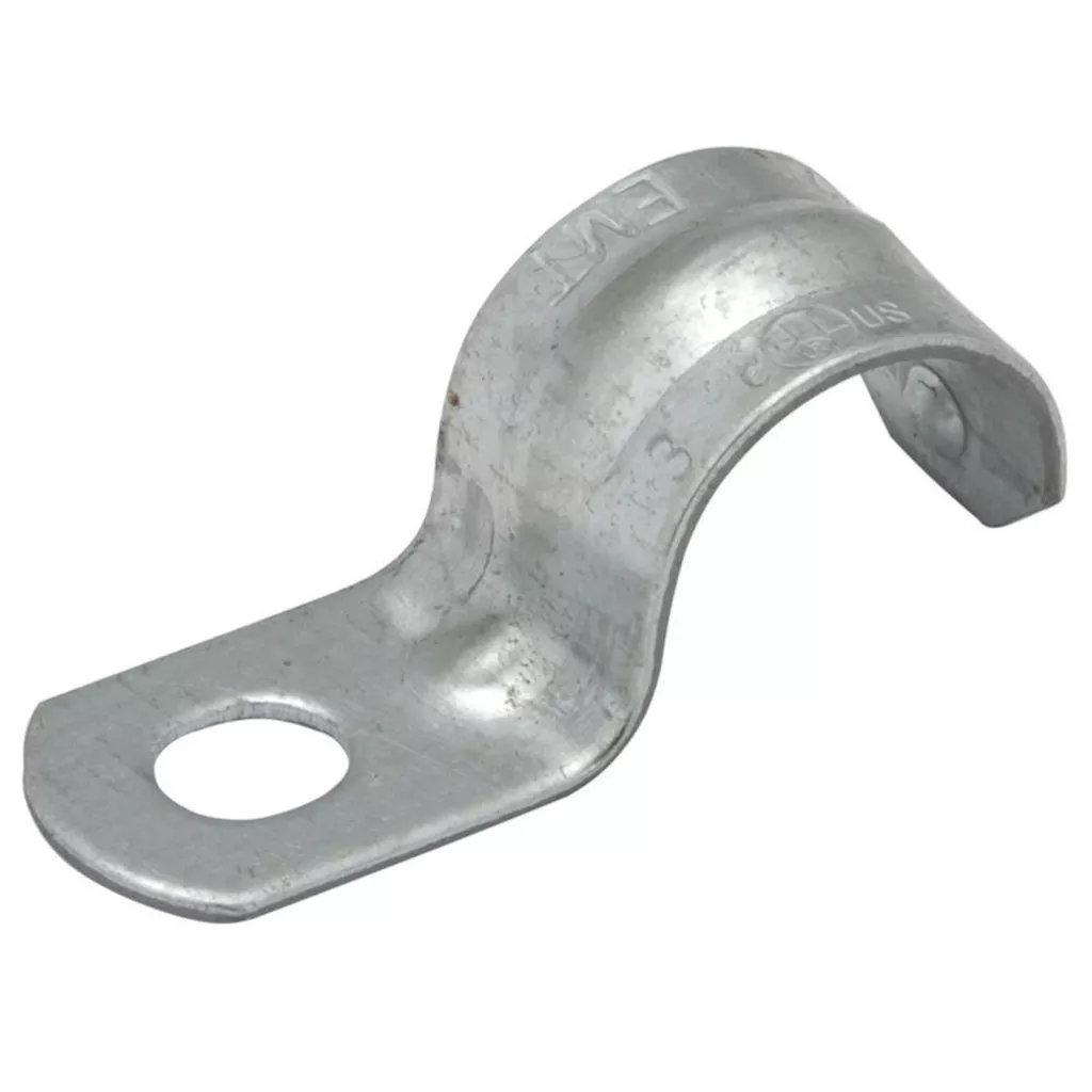 Raco 2086 1-1/2" EMT One-Hole Strap, Steel
