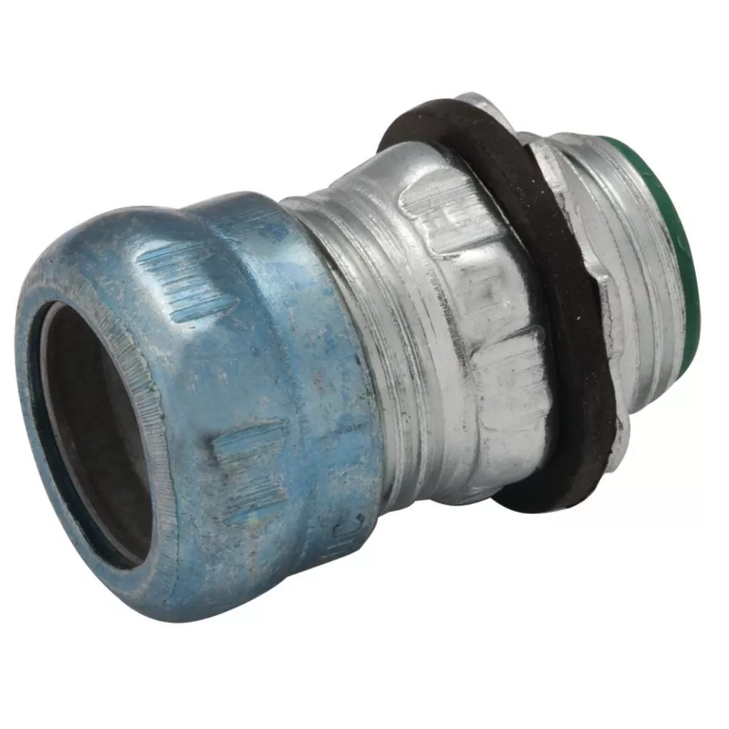 Raco 2918RT 2" EMT Raintight Compression Connector, Insulated, Steel