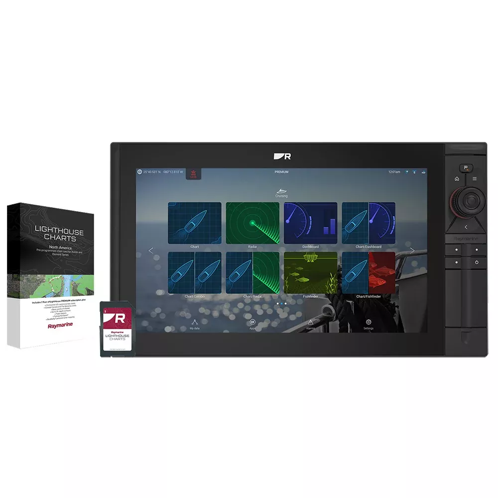 Raymarine Axiom 2 Pro 16 RVM Chartplotter/Fishfinder - Lighthouse Nort