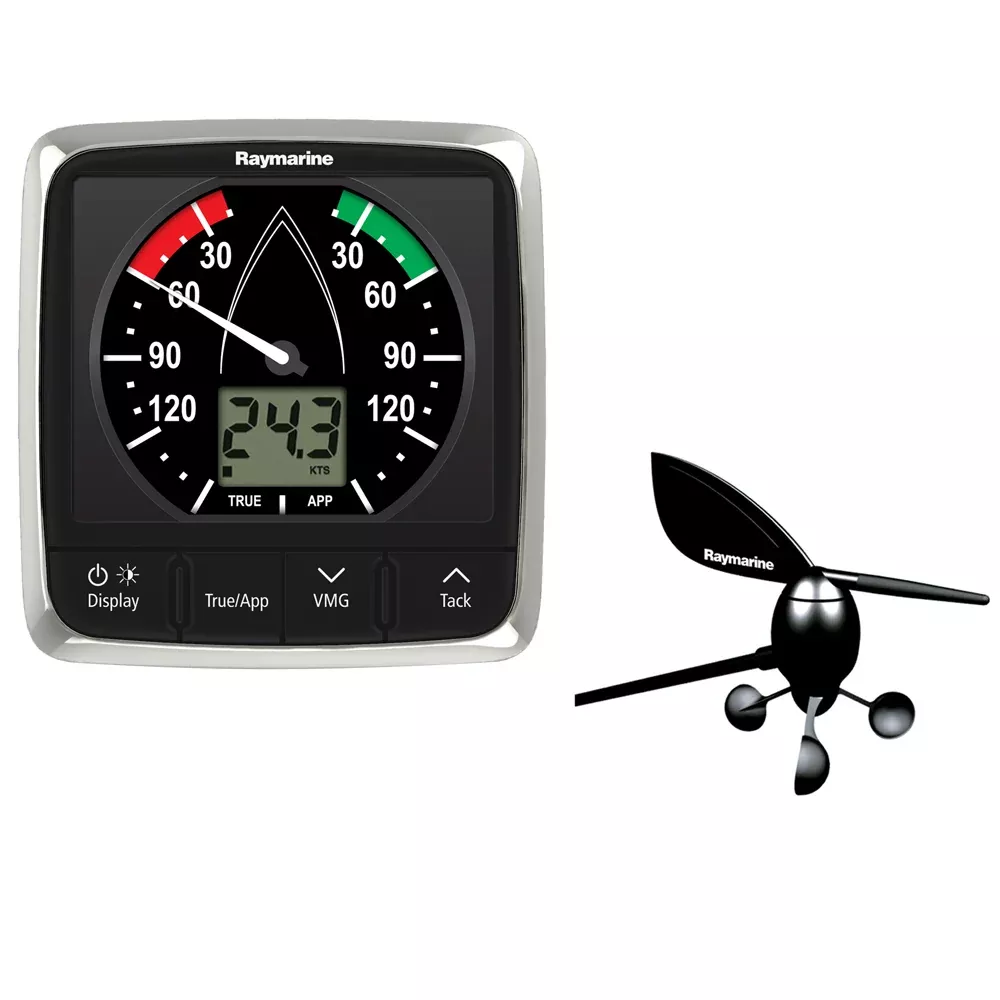 Raymarine i60 Wind Display System w/Masthead Wind Vane Transducer [E70