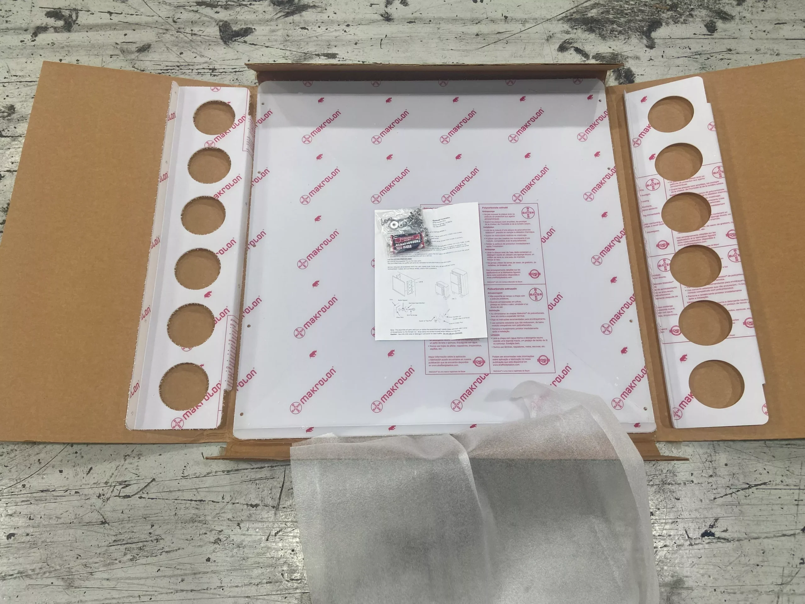 Rear Wind Baffle Assembly for 2 Ton Outdoor Mini Split Units