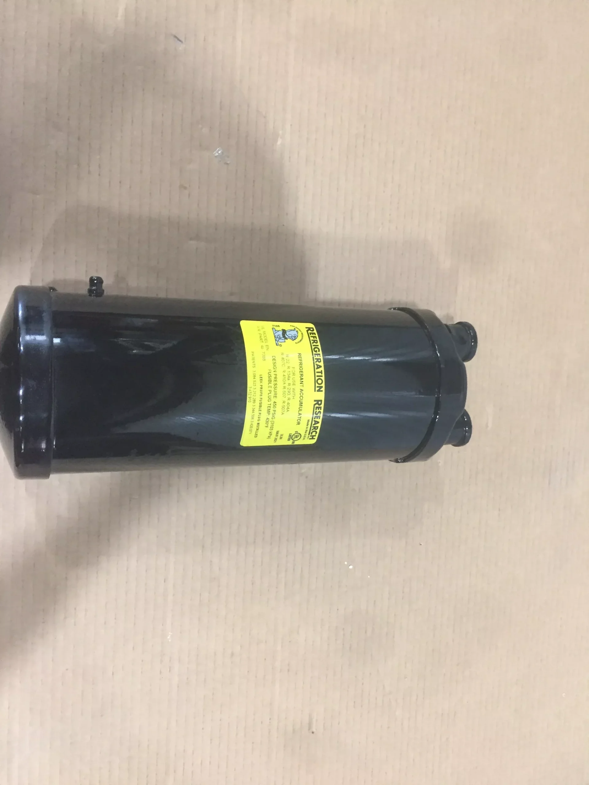 Refrigeration Receiver 450 PSI Multi Refrigerant