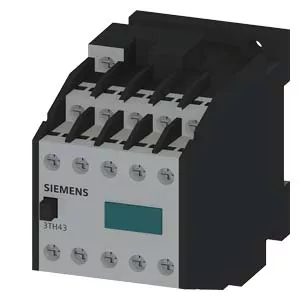 S-A 3TH4355-0AC2 CONTROL RELAY,AC,2