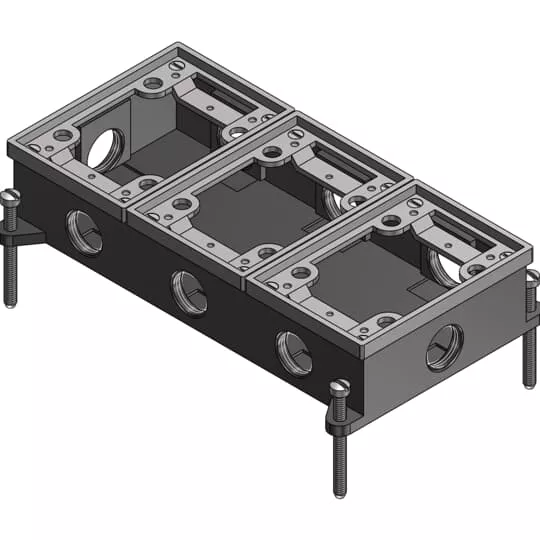 SC 843-AL-SC 3G FLUSH SVC FLR-BX 49